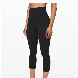 LuluLemon Align Crop 21” Black